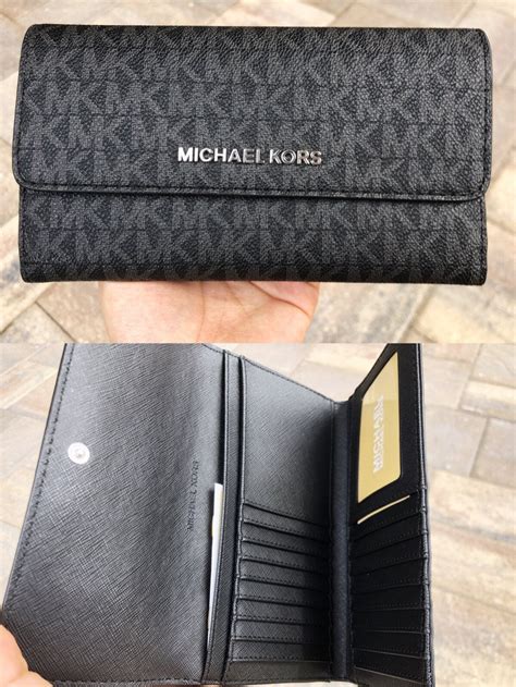 michael kors jet set travel large wallet|michael kors jetsetter wallet.